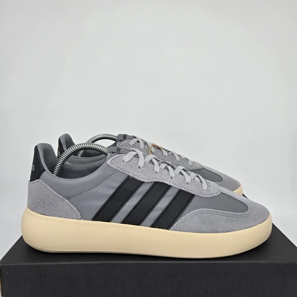 New Adidas Barreda Decode 'Grey Black' Men's Shoes Size 10.5